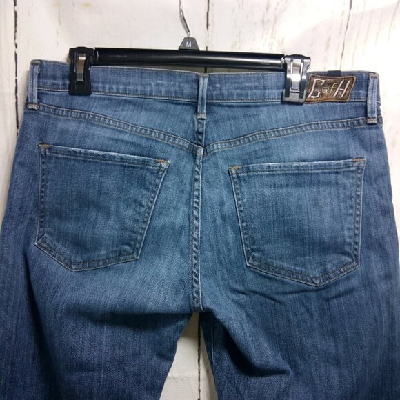 C of H Women's Button Straight Leg Blue Jeans - Picture 8 of 12